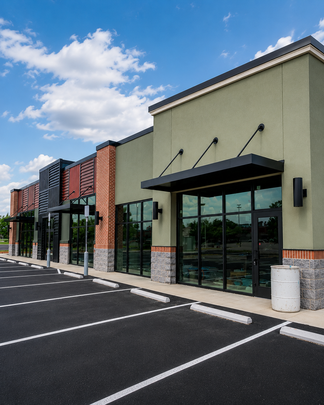 Commercial Storefront Repaint β after