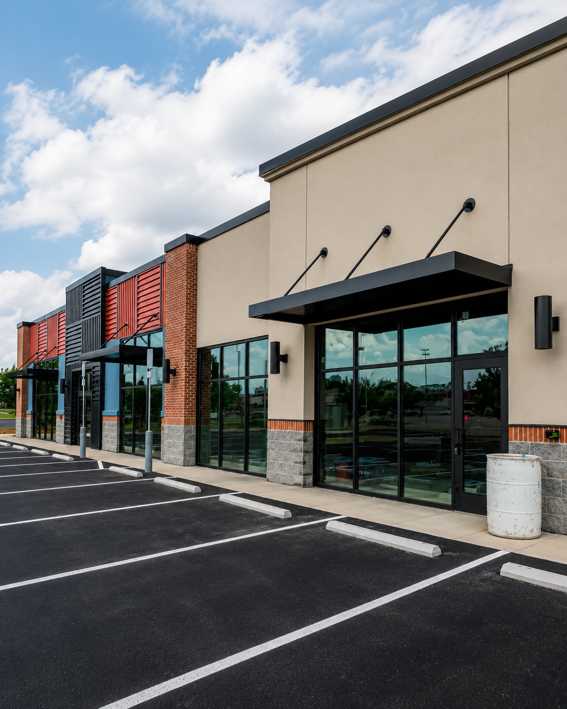 Commercial Storefront Repaint β before